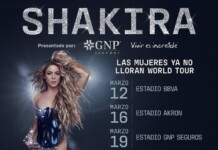 Shakira anuncia conciertos en México como parte de tour "Las mujeres ya no lloran"