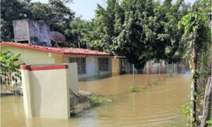 Suspenden clases en tres municipios de Tabasco ante afectaciones por ‘Nadine’