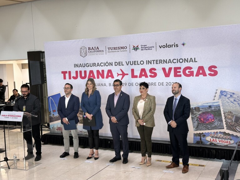 Tijuana inaugura nuevo vuelo internacional a Las Vegas