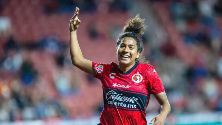 Hat-Trick de Aisha Solórzano de las Xolas en la Liga MX Femenil