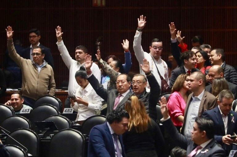 Aprueban Diputados ley secundaria de la reforma judicial tras siete horas de debate