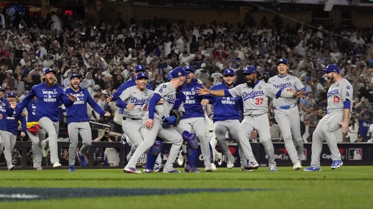 Dodgers ganan Serie Mundial en 5 juegos