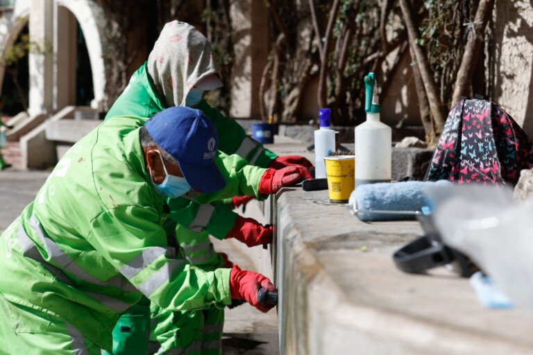 Avanza rehabilitación integral del Foro Lindbergh en Parque México tras vandalismo