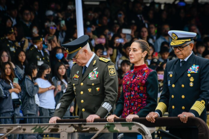 Claudia Sheinbaum encabeza desfile por el 114 aniversario de la Revolución Mexicana