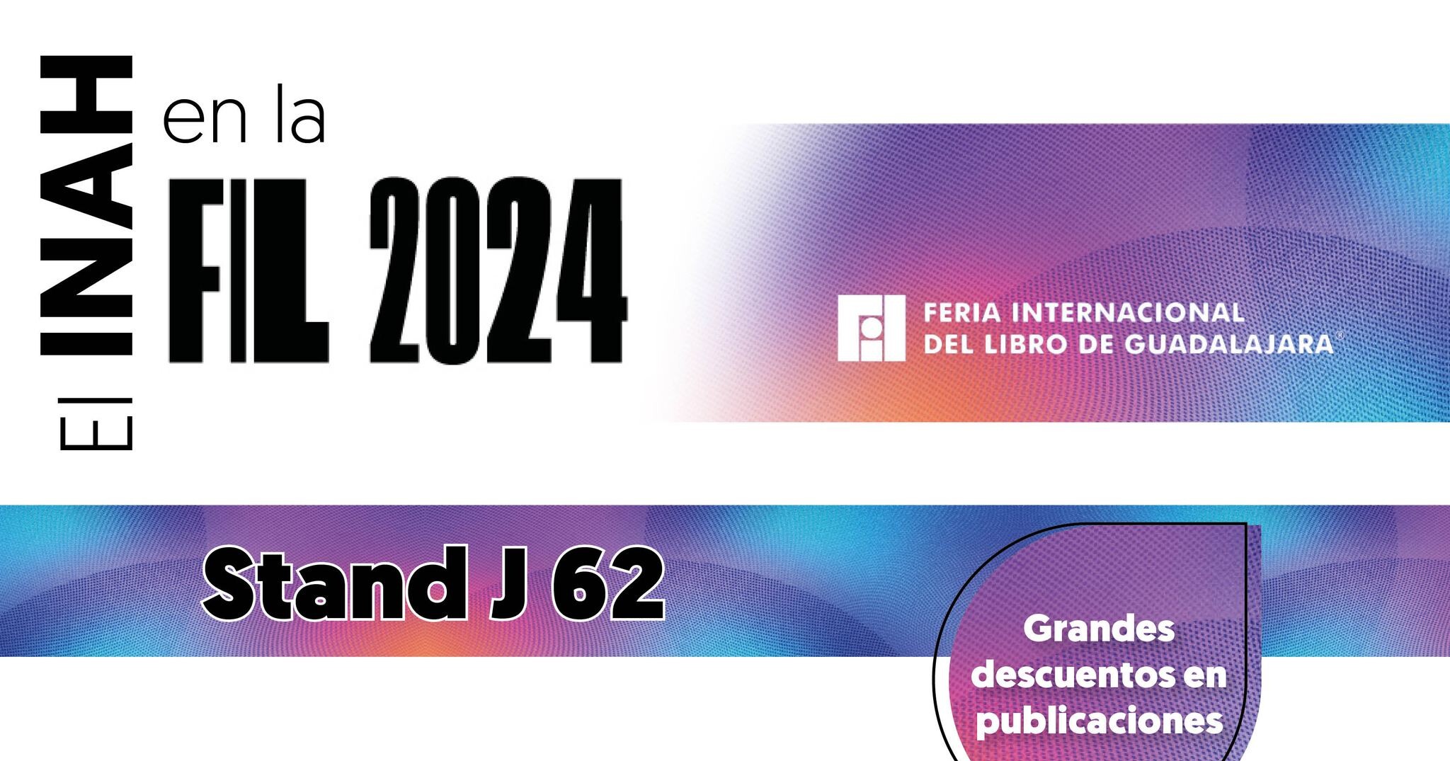 Con 690 títulos a la venta, el INAH participará en la FIL de Guadalajara