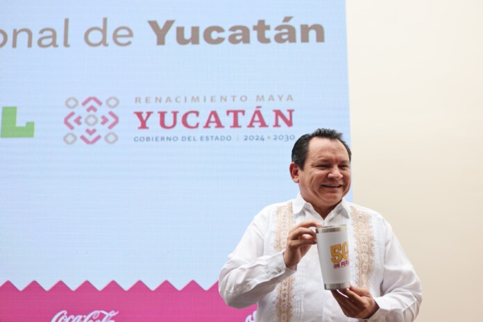 Díaz Mena presenta la Feria Yucatán Xmatkuil 2024 en la CDMX