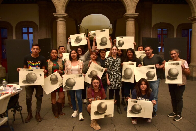 El arte como puente: exitoso taller de dibujo y valor tonal en el Museo de la Ciudad de México