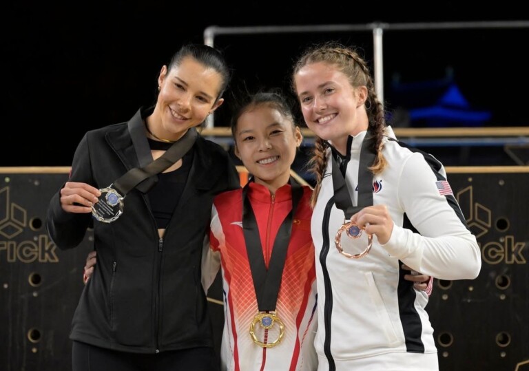 Ella Bucio y jóvenes talentos mexicanos brillan en el Mundial de Parkour en Japón