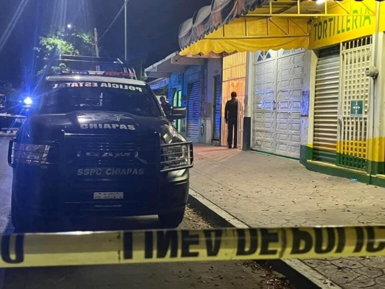 Fiscalía de Chiapas investiga asesinato de una mujer dentro de un bar en Tuxtla Gutiérrez