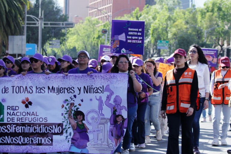 Informan saldo blanco en manifestaciones por la eliminación de la violencia de género