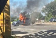 Nueva ola de violencia y quema de autos en Villahermosa, Tabasco