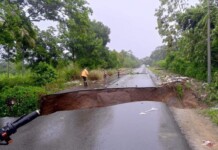 Tormenta 'Sara' toca tierra en el norte de Honduras