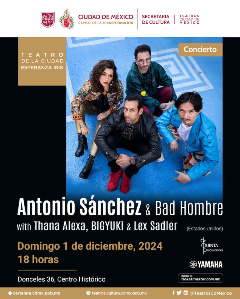 Antonio Sánchez presenta Bad Hombre