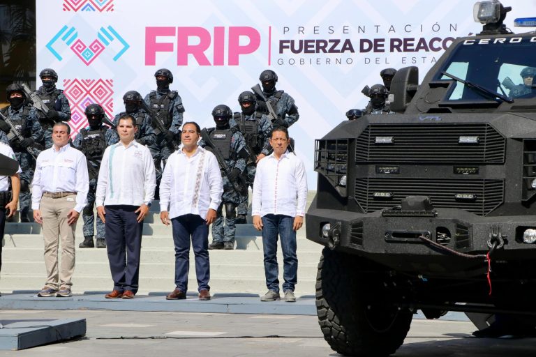 Arranca operaciones la “Fuerza de Reacción Inmediata Pakal“ en Tapachula