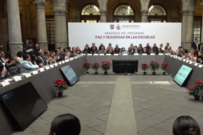 Ciudad de México lanza programa de paz y seguridad en escuelas y universidades