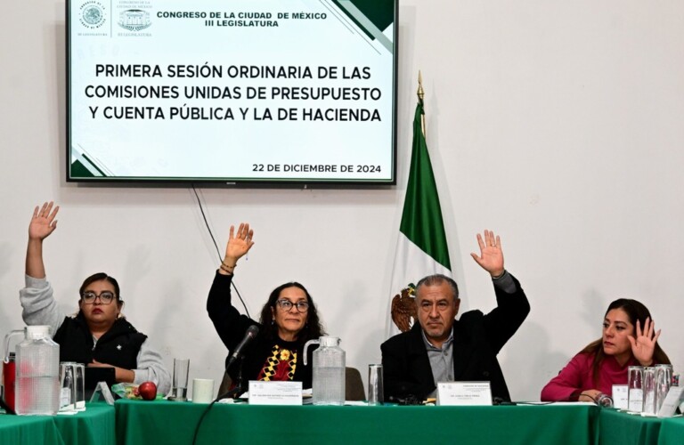 Congreso de la CDMX aprueba dictámenes clave para el presupuesto 2025