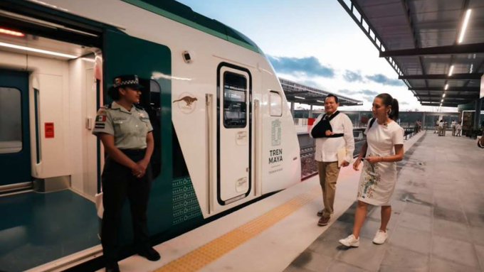 Cuándo inaugurarán el tramo Palenque-Chetumal del Tren Maya