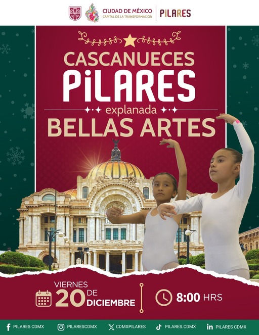 El Cascanueces llega a Bellas Artes con talento comunitario de PILARES