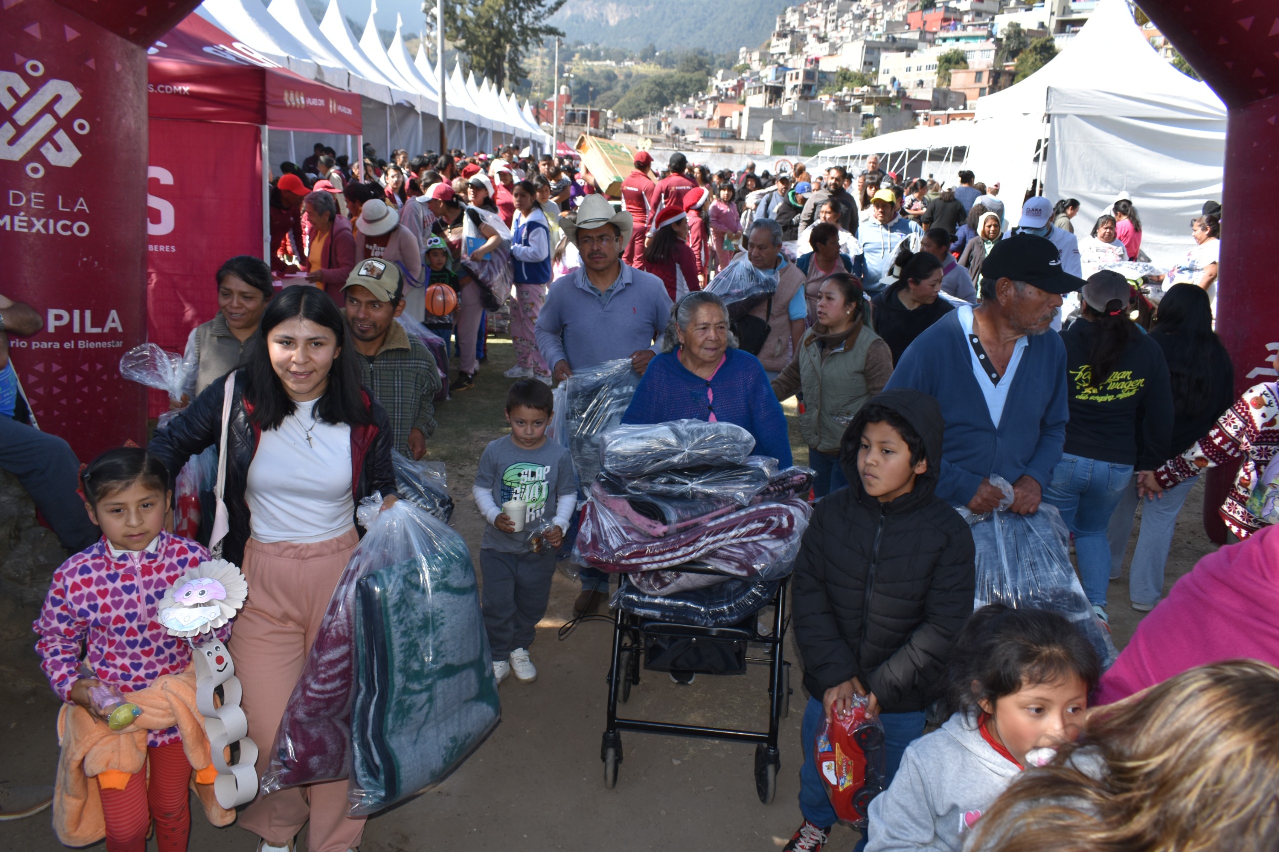 Gobierno de la CDMX refuerza su compromiso con las comunidades vulnerables en La Magdalena Contreras