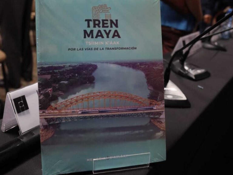 INAH presenta 'Tren Maya. Por las vías de la transformación' en la FIL de Guadalajara