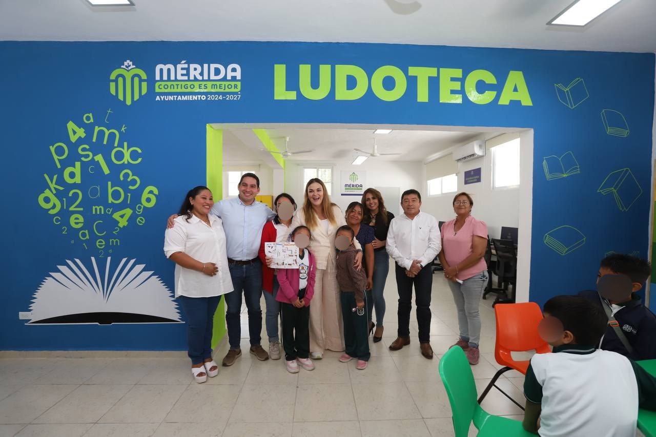 Inauguran Ludoteca y Academia Municipal de Inglés en Mérida