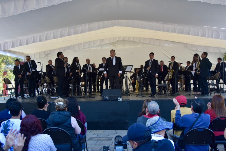 La Banda Sinfónica de la Ciudad de México celebra 120 años de historia en Xochimilco