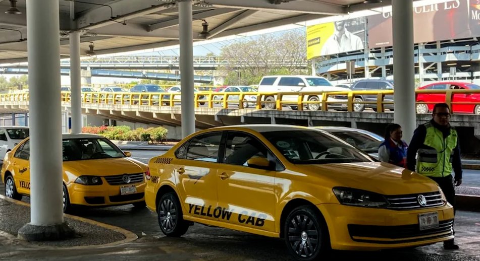 Taxis AICM. Imagen de Internet.