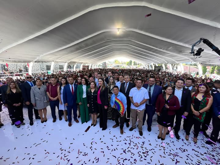 Toma de protesta Acolman, Estado de México.