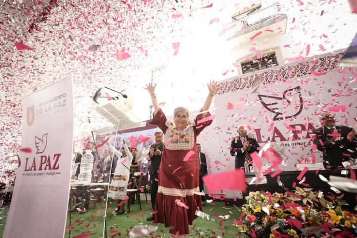 Toma de protesta Martha Guerrero. La Paz. Estado de México.