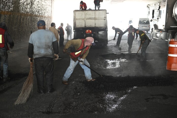 Programa 'Saliendo del Bache'. Naucalpan. Estado de México.