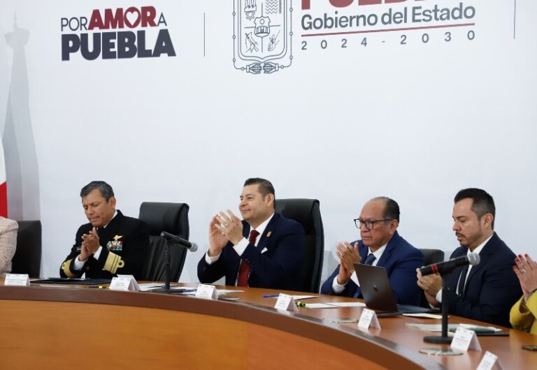 Coordinación con los tres niveles de gobierno permitió reducción del 60% en homicidios en Puebla: Armenta