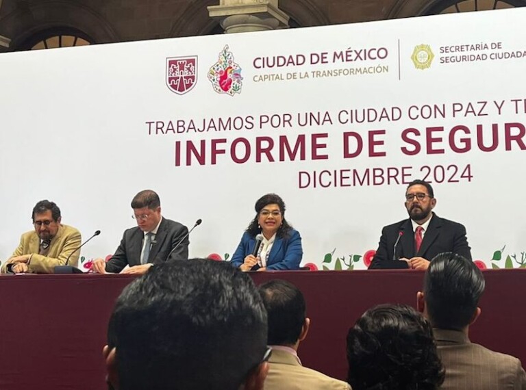 Reporta CDMX avances en Seguridad: Disminuyen 50% delitos de alto impacto desde 2019