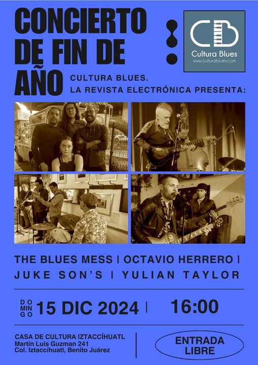 Concierto de fin de año de blues