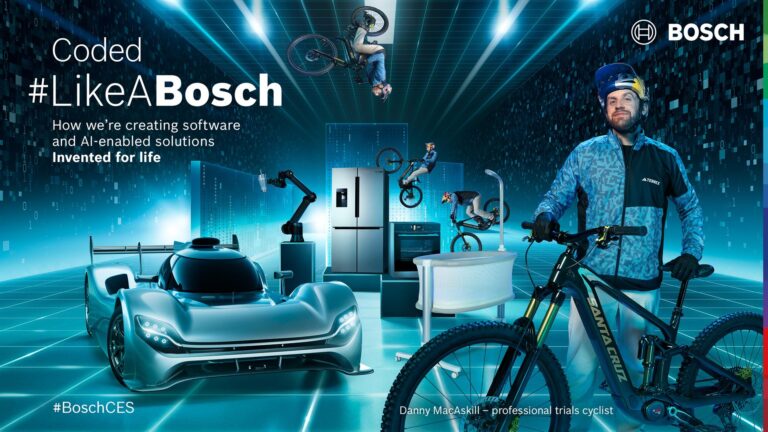 Presenta Bosch innovaciones en movilidad y la vida diaria basadas en software e inteligencia artificial