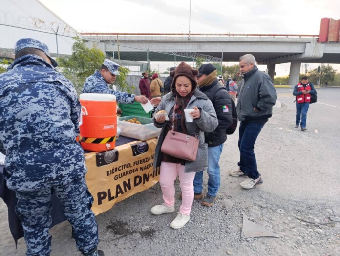 Activan plan DN-III-E por bajas temperaturas en Nuevo León