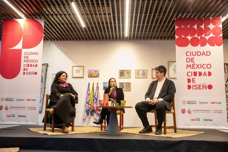 Josefina Rodríguez y Alejandra Frausto inauguran la tienda efímera “Ciudad de México, Ciudad de Diseño”