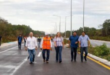 Cecilia Patrón entrega nueva avenida en Mérida