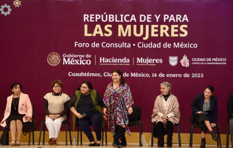 Clara Brugada Molina destaca la importancia de los derechos de las mujeres en el foro “República de y para mujeres”