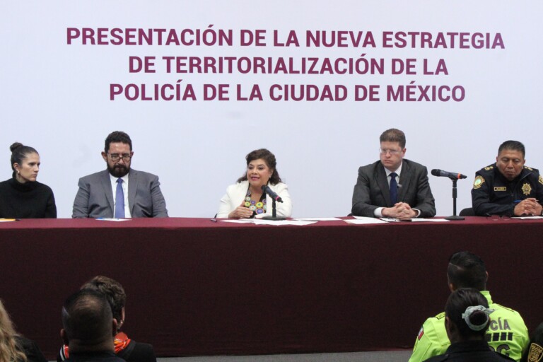 Clara Brugada Molina lanza nueva estrategia de proximidad para fortalecer la seguridad pública