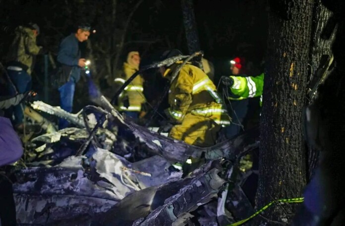 Confirman 6 muertos tras accidente de avioneta en La Yesca, Nayarit