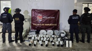 Desmantelan red de videovigilancia usada por la delincuencia organizada en Chiapas