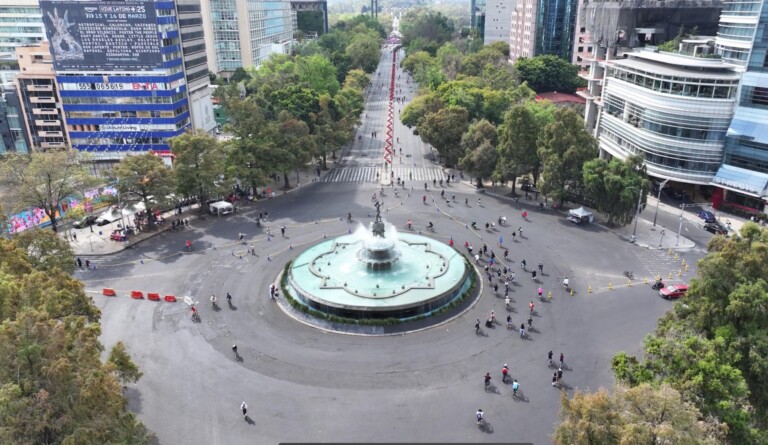 El primer “Muévete en Bici” del año reúne a más de 95 mil personas en la CDMX