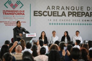 Entregan nuevas obras educativas en Comitán de Domínguez, Chiapas