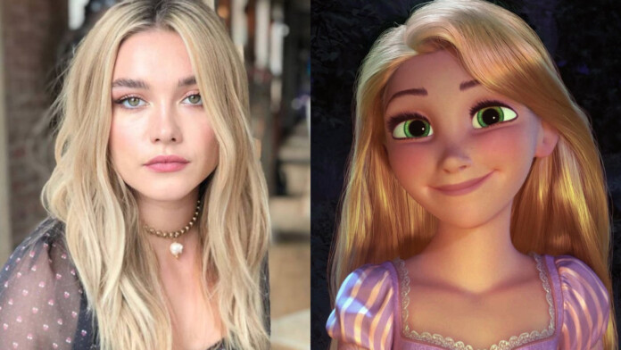 Florence Pugh Rapunzel Enredados live action