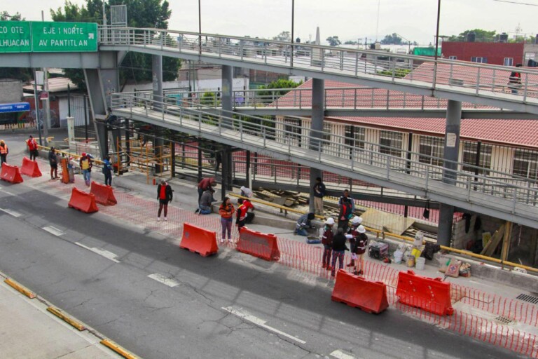 Inauguran estación Calle 6 del Metrobús para mejorar movilidad en Iztacalco