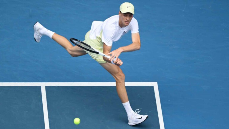 Jannik Sinner igualó el récord de Pietrangeli en el Abierto de Australia 2024