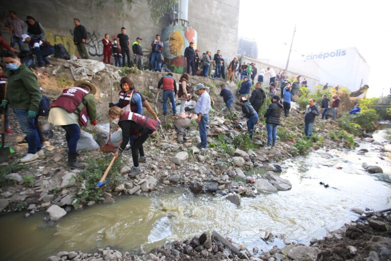 Jornada Masiva de Limpieza. Ecatepec.