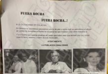 Lanzan volantes en donde exigen la renuncia de Rubén Rocha