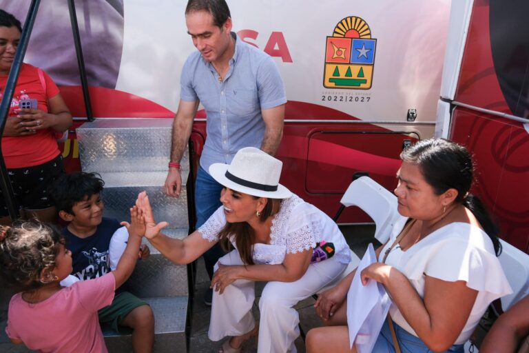 Llegan las caravanas médicas móviles a Tulum