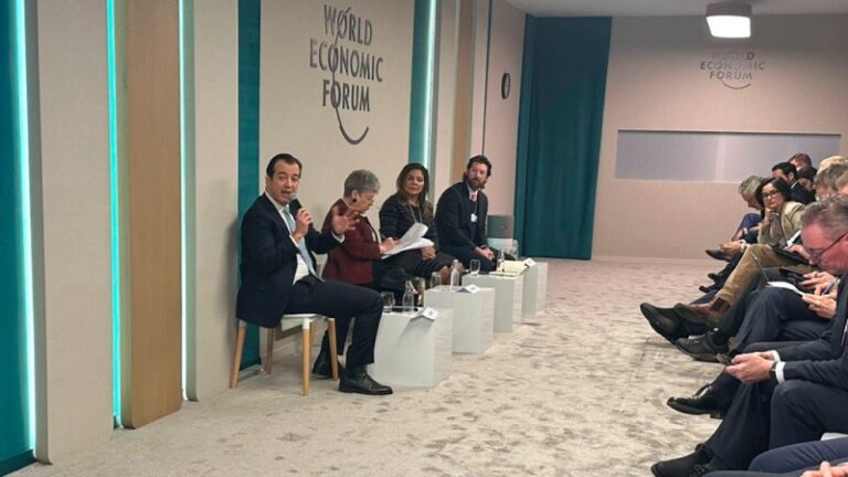 Presentación del Plan México en el Foro Económico Mundial en Davos